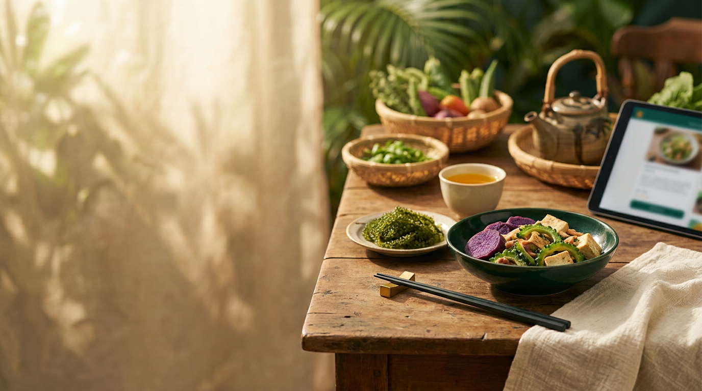 Okinawan Diet Recipes for Healthy Longevity: Nourishing Staples from a Blue Zone