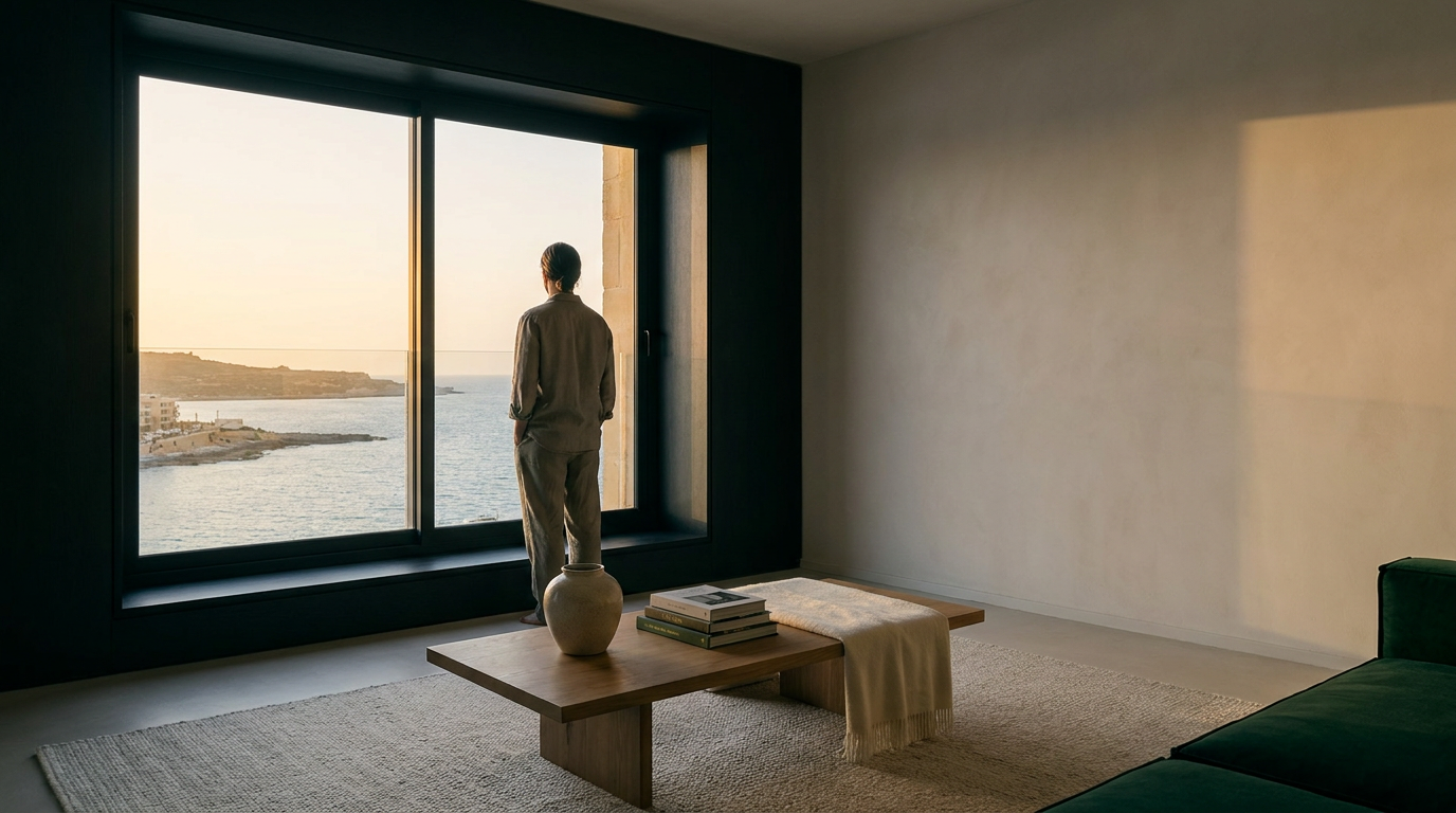 Coastal Elegance: The Ultimate Guide to Luxury Seafront Apartments in Marsalforn Bay — Grand Homes Gozo hero image