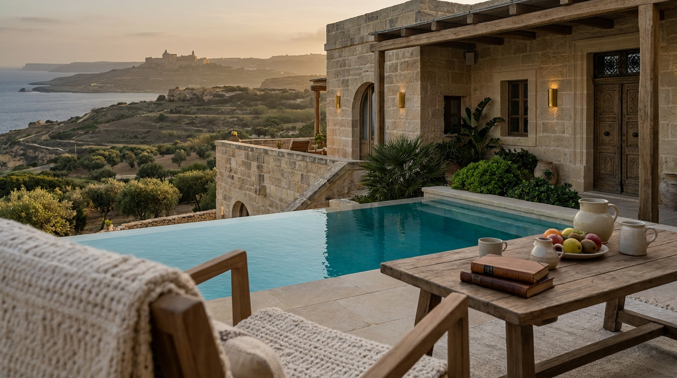 The Best Luxury Holiday Rentals in Gozo: An Editor’s Guide to Island Sanctuaries — Grand Homes Gozo hero image