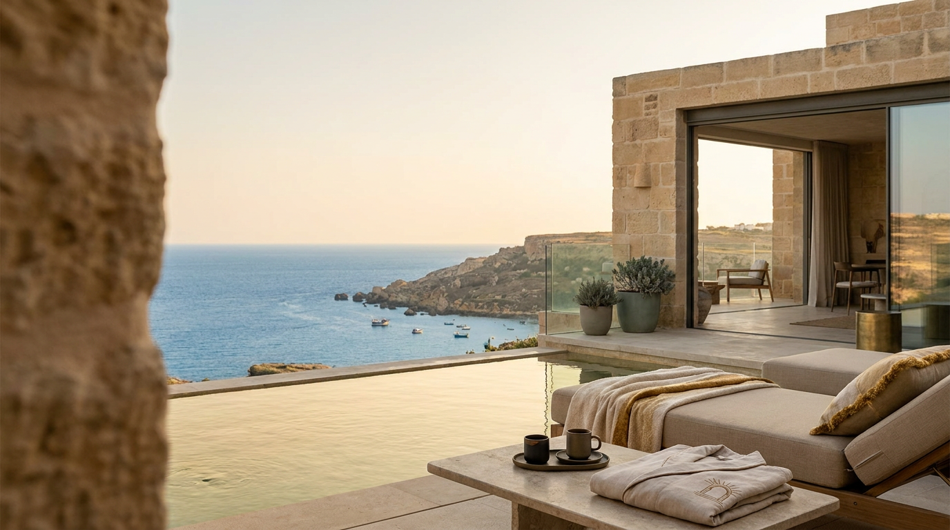Exclusive Sea View Vacation Rentals in Gozo: Elevating Island Living — Grand Homes Gozo hero image