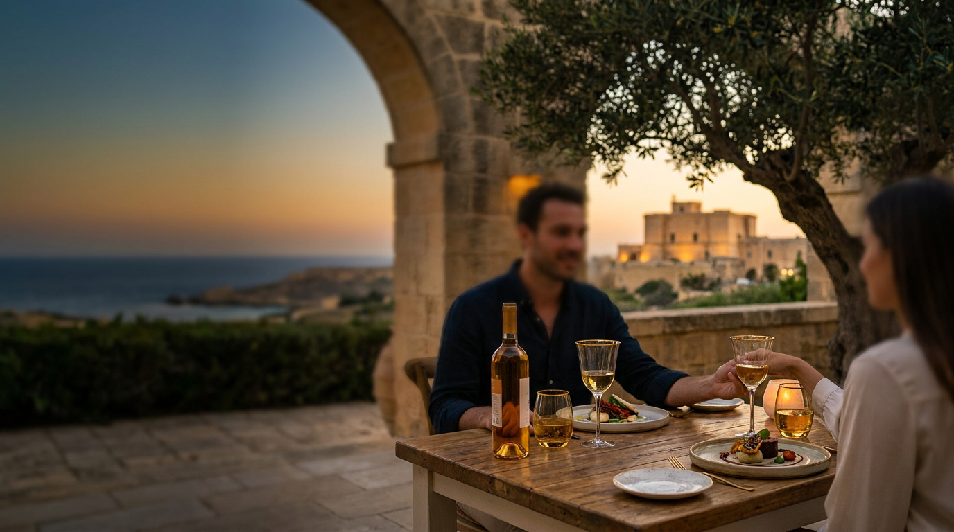 An Authentic Epicurean Journey: The Best Restaurants in Gozo for a Romantic Dinner — Grand Homes Gozo hero image